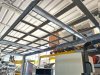 scaffalatura zincata a 4 mensole usata