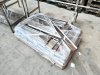 3 scaffalature in acciaio inox usate