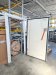 porta per celle con rotaia di scorrimento usata